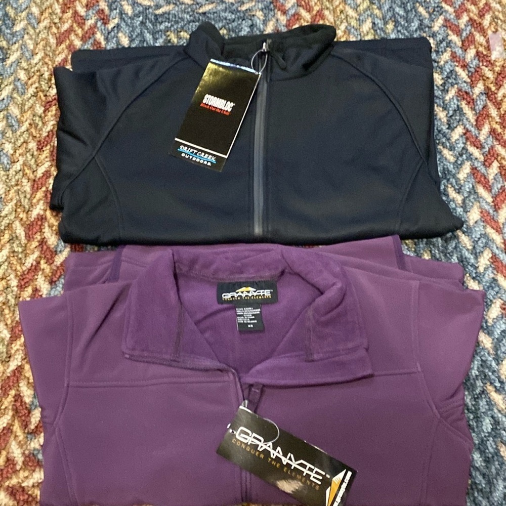 His & Hers Jacket Bundle Medium & XS NWT Outdoor Camping Hiking Wind Resistant